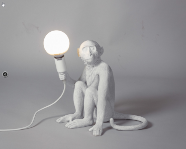 The Monkey Lamp Sitting Version 12263